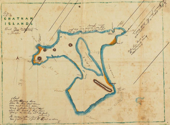 Chatham Islands Tsunami Map